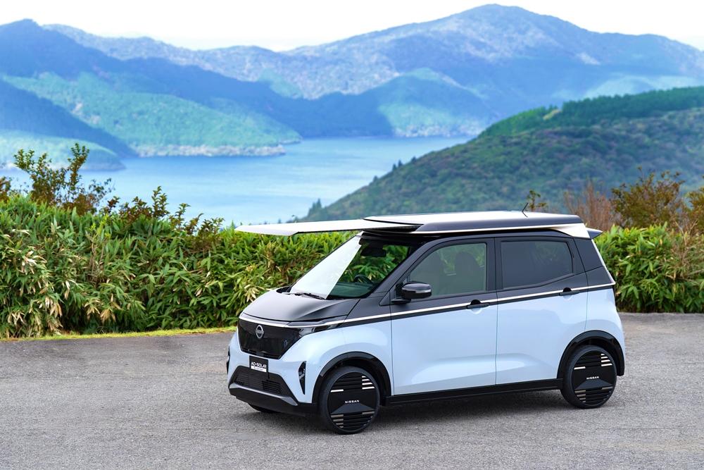Nissan於2025東京移動展發表Ao-Solar Extender太陽能系統。