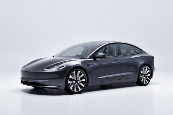 滿電續航 711 公里創台特史上最高  Tesla Model 3 後驅版台灣開賣