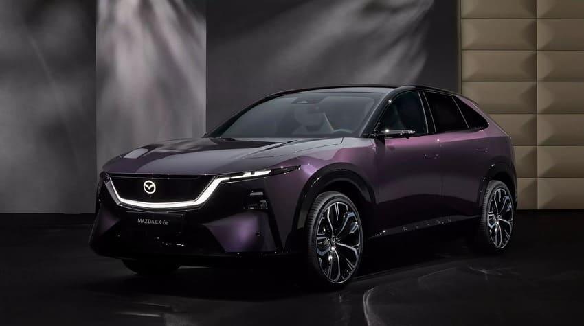 Mazda 在 2026 布魯塞爾車展發表全新純電休旅 CX-6e。