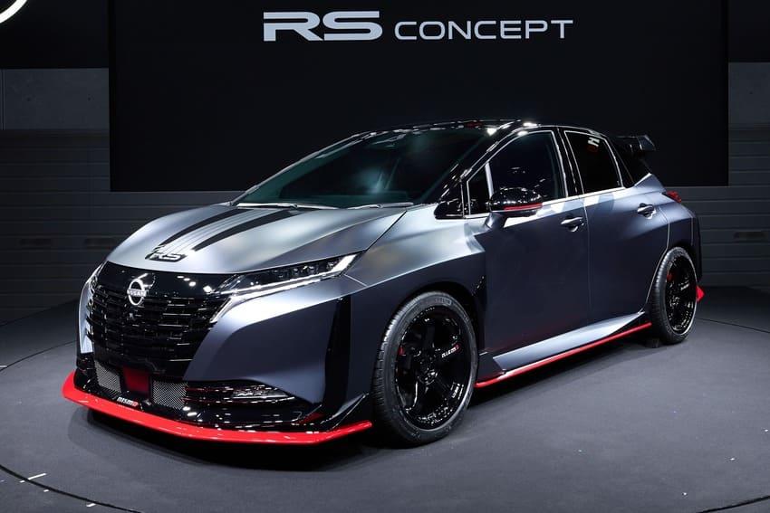 透過低趴寬體設計強化動感氣勢，並以 Nismo 招牌紅色元素強化視覺張力。