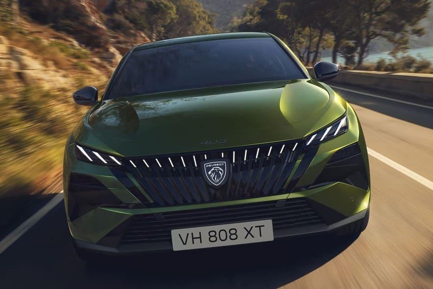 小改款 408 換裝全新設計的動感面容。