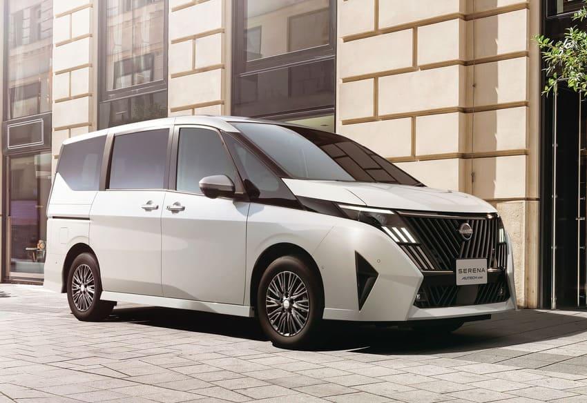 Nissan 發表小改款 Serena，更新水箱護罩打造嶄新面容。