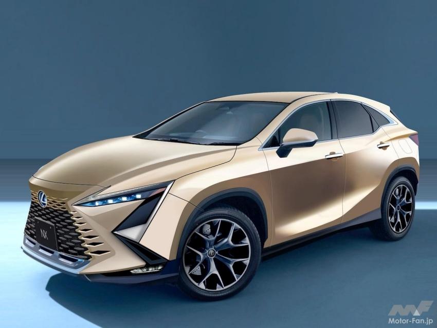 日媒稱 Lexus NX 將於今年迎來重大升級，換上新式樣外型。圖為預想圖。