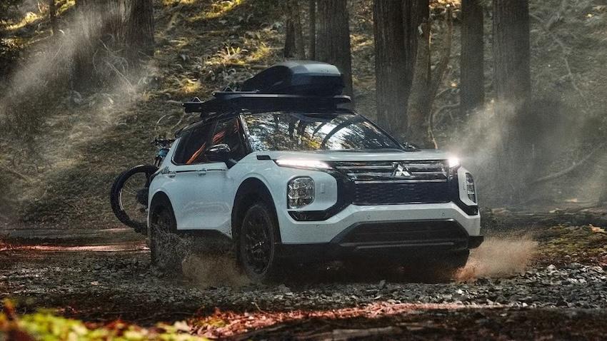 三菱 Outlander Trail Edition 僅在外觀呈現越野氛圍。