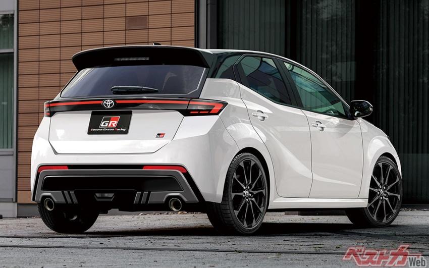 GR Yaris 換上更激進的外型設計。圖為預想圖。