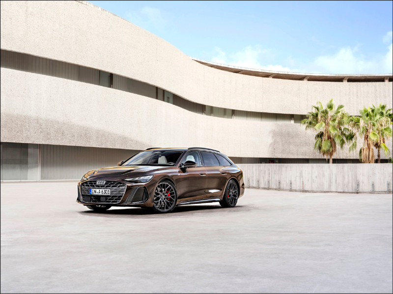 台灣奧迪宣布2026年式A6 TFSI 200 kW quattro S line車型啟動接單。圖為Avant。