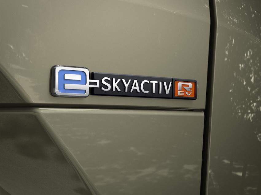 MX-30 e-Skyactiv R-EV，以轉子引擎作為發電機。