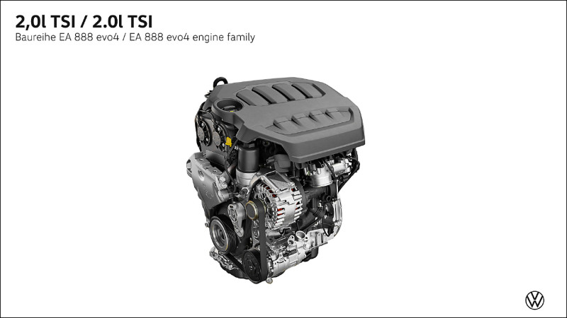 Golf GTI冰影純粹版以2.0升TSI渦輪汽油引擎作為動力心臟，具備265匹最大馬力輸出。