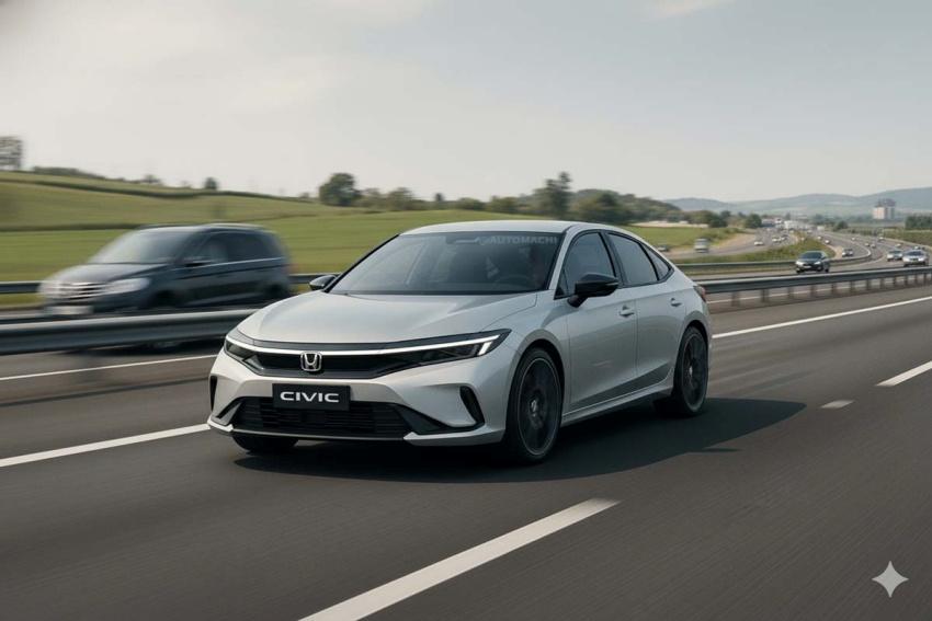Honda Civic 下一代將採用全新開發的模組化平台打造。圖為預想圖。