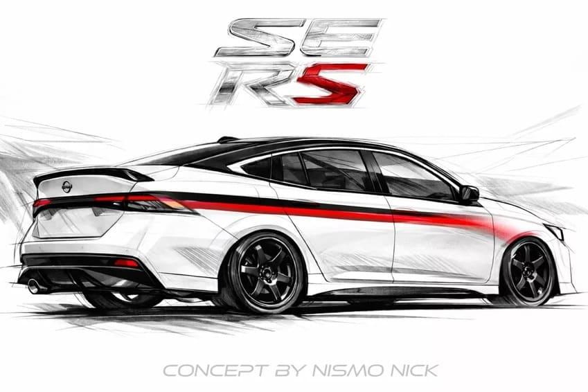 全新 Sentra SE RS 擁有專屬性能化造型。