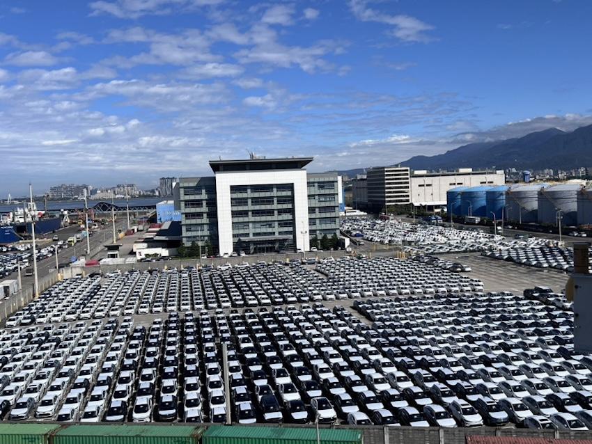 政務委員楊珍妮坦言，關於美製車關稅，美方要求全面市場開放，對齊鄰近東南亞國家。 （記者林菁樺攝）