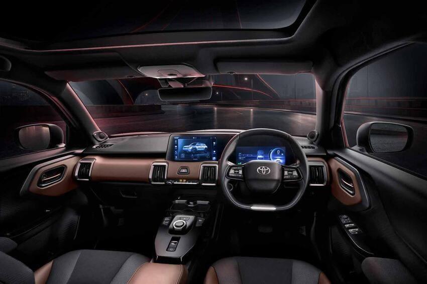 內裝以 10.25 吋數位儀表及 10.1 吋觸控螢幕作為科技亮點。