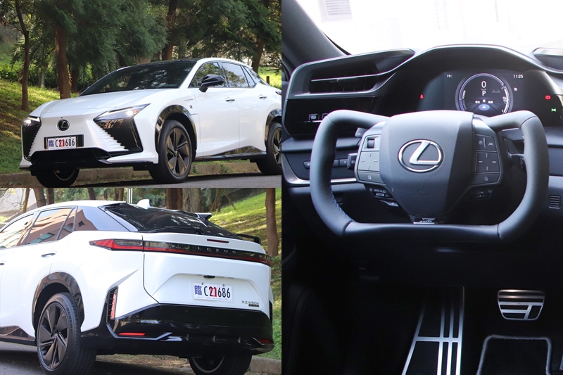 〈試駕報導〉Lexus RZ 550e F Sport 豪華純電休旅點燃駕馭熱血