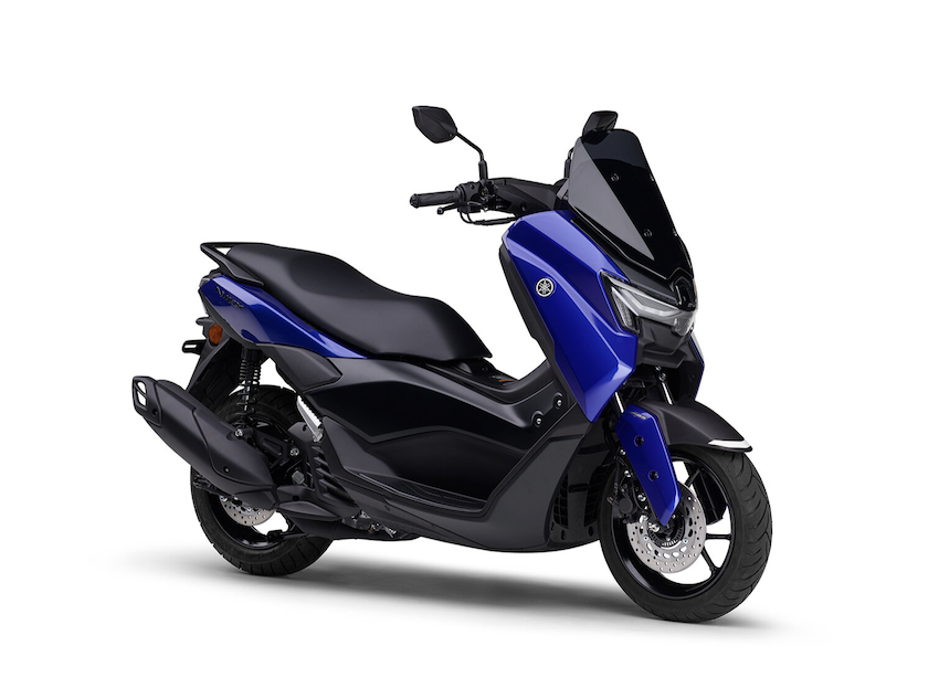 藍色是 NMAX 系列在日本首次採用的顏色，展現出運動感，並賦予高性能的視覺效果。