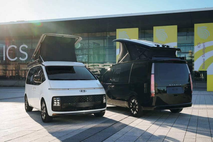 Hyundai 發表全新 Staria Electric Camper 概念露營車。