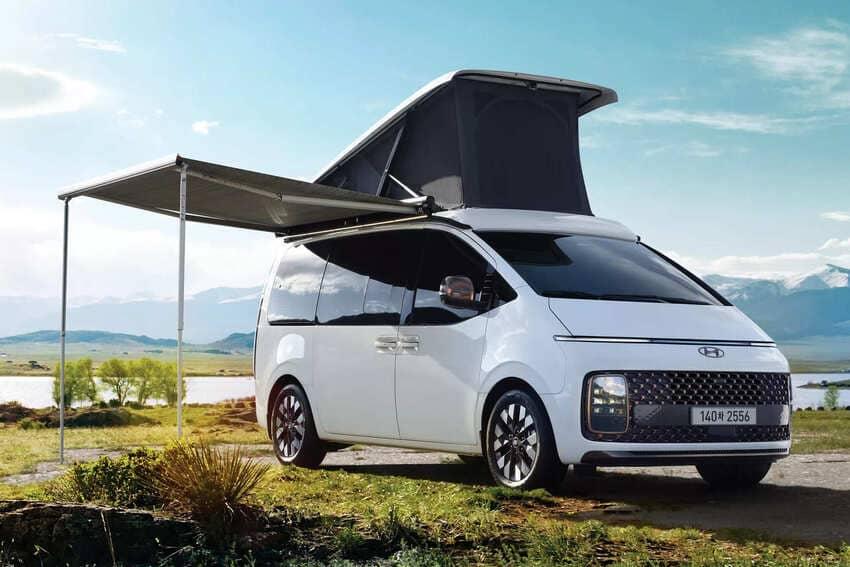 新增掀頂式帳篷及側邊帳創造更多休憩空間。