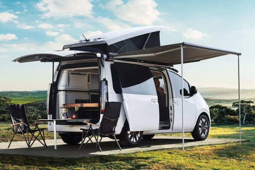 Staria Electric Camper 露營車未來實際投產的機會很大。