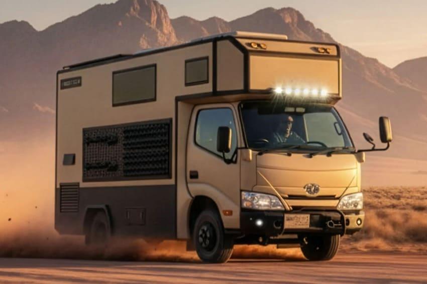 全新 KATANA 搭載 3.0 升柴油引擎及四驅配置，展現戶外冒險精神，為車宿生活帶來更多樂趣。