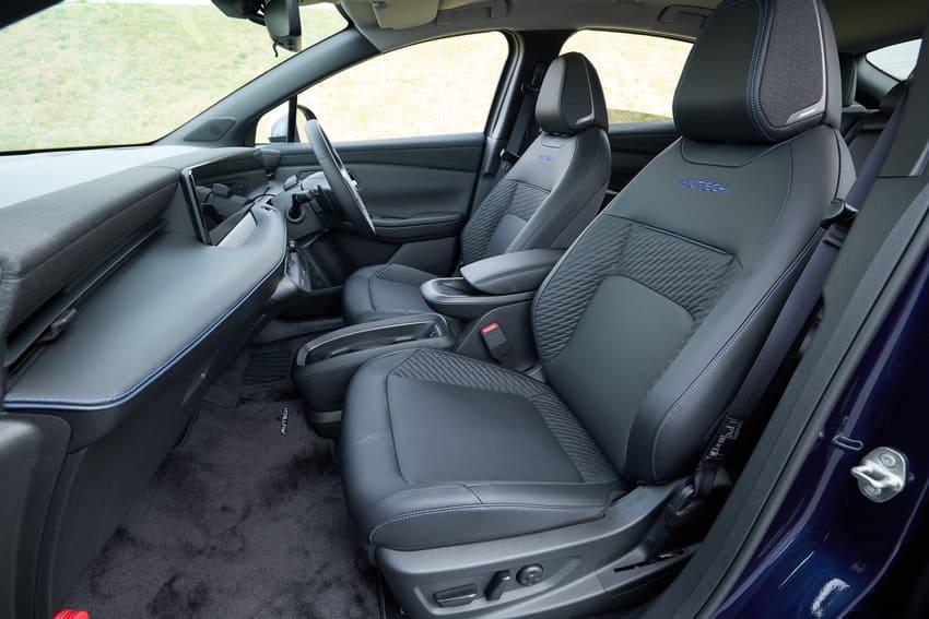 圖為全新 Leaf Autech 內裝。