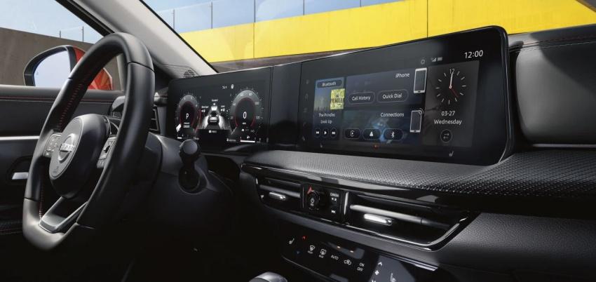 新一代 Kicks 全車系標配雙 12.3 吋螢幕。