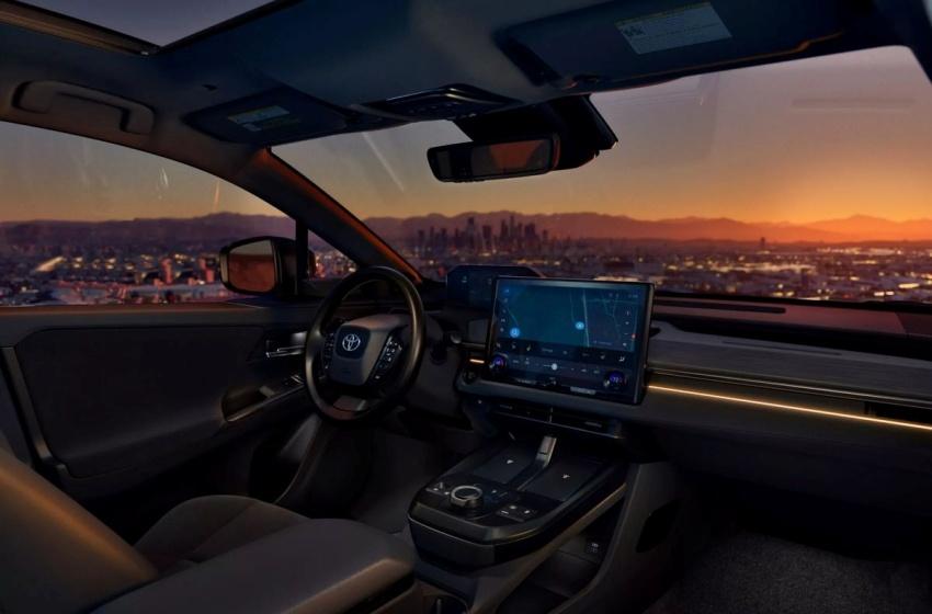 內裝鋪陳類似於 bZ4X 風格。