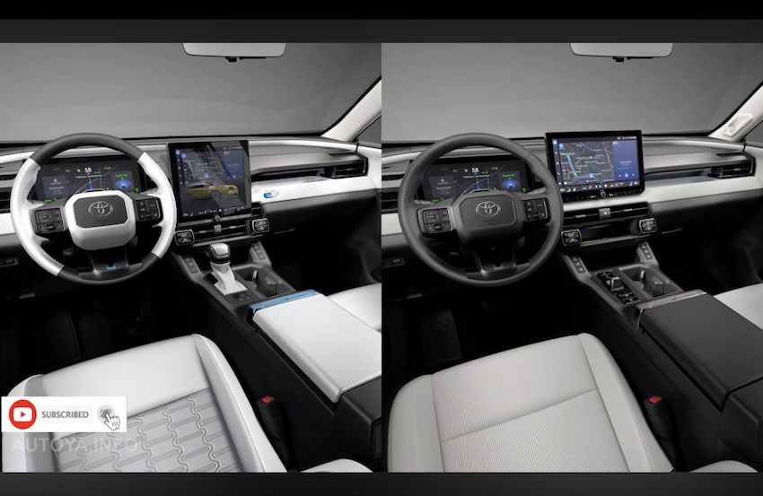 RAV4 電動版本內裝
