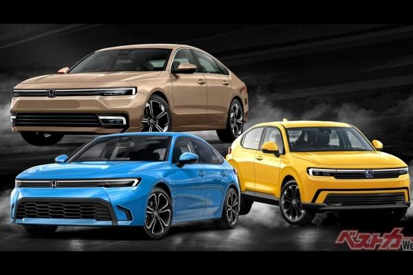 Honda 主力 Accord、Civic、HR-V 將陸續大改款！改搭全新家族設計語彙