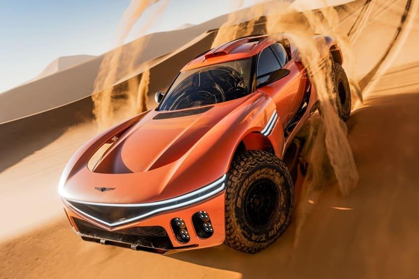 韓系豪華品牌打造高性能越野跑車!超狂外觀造型有如現實版蝙蝠車