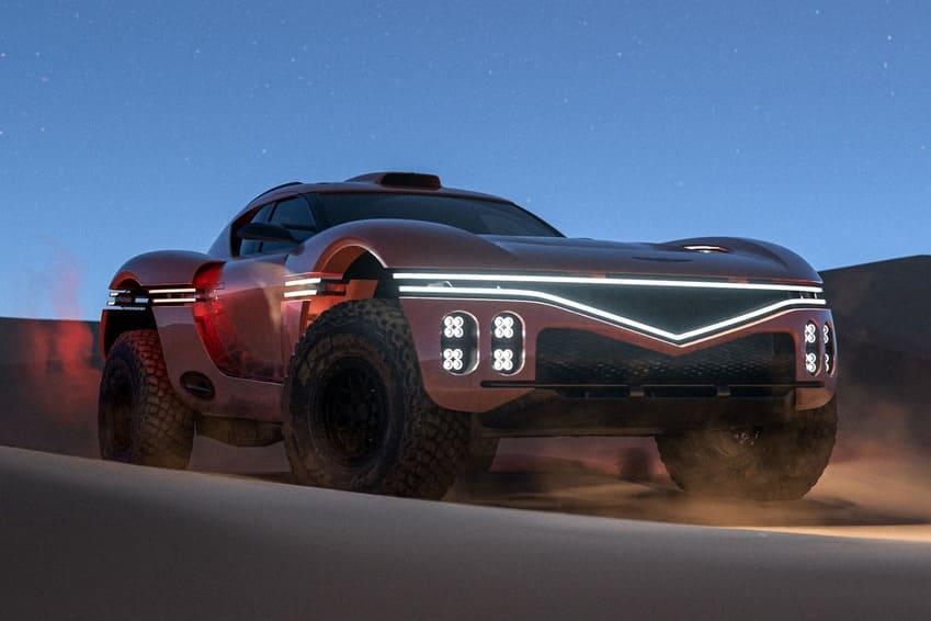 X Skorpio Concept 以蠍子作為靈感來源，並融入招牌設計語彙打造狂野外型。