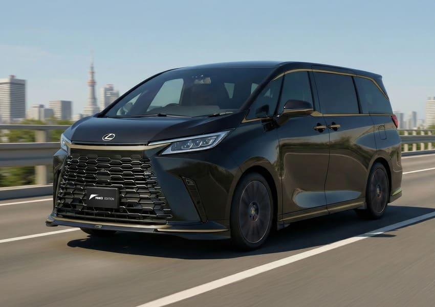 Toyota 御用改裝品牌 Tom's Racing 發表 Lexus LM Tom's Edition Gold Limited 客製化版本。