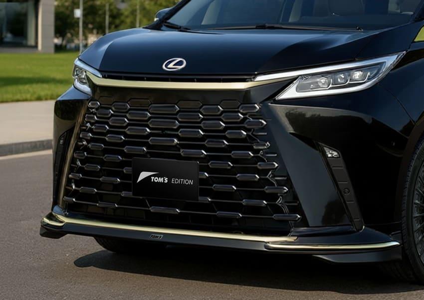 透過專屬空力套件搭配香檳金飾條，強化豪華動感意象。