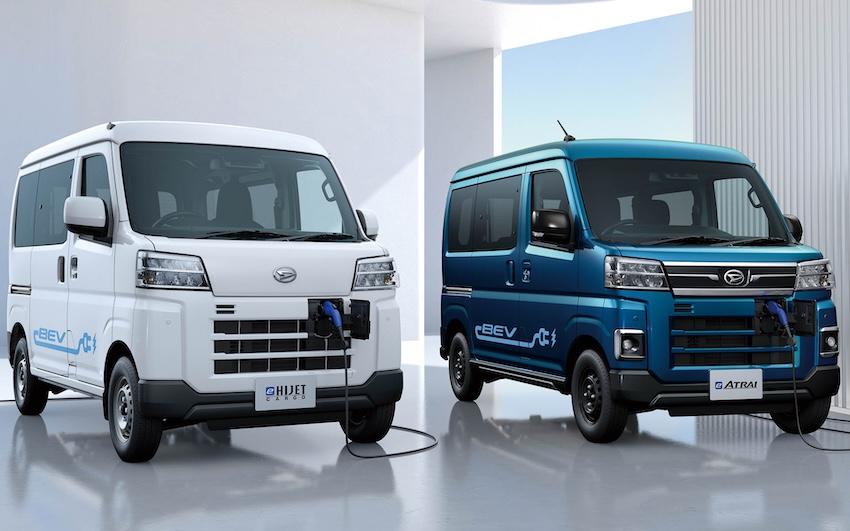 eHIJET Cargo（左）與 eATRAI（右）。