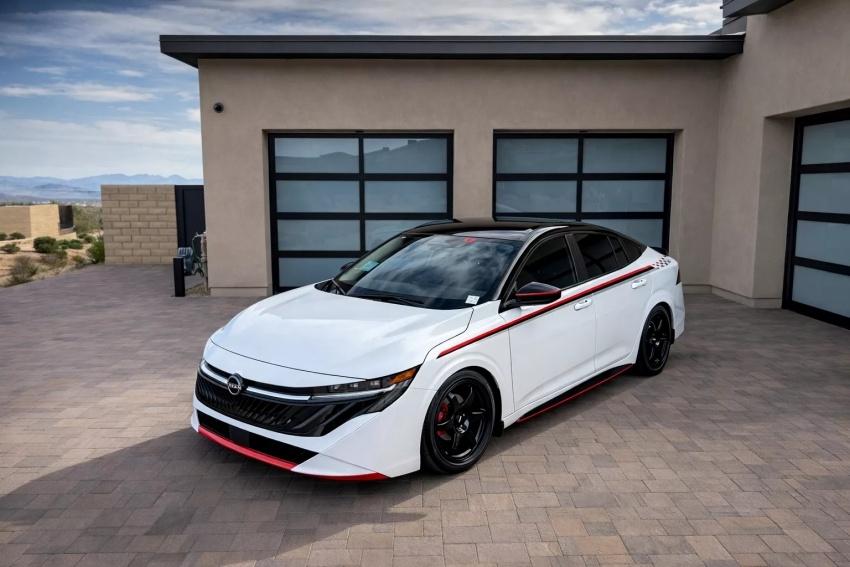 由經銷商找來改裝大師打造，全新 Sentra SE RS 擁有專屬性能化造型。