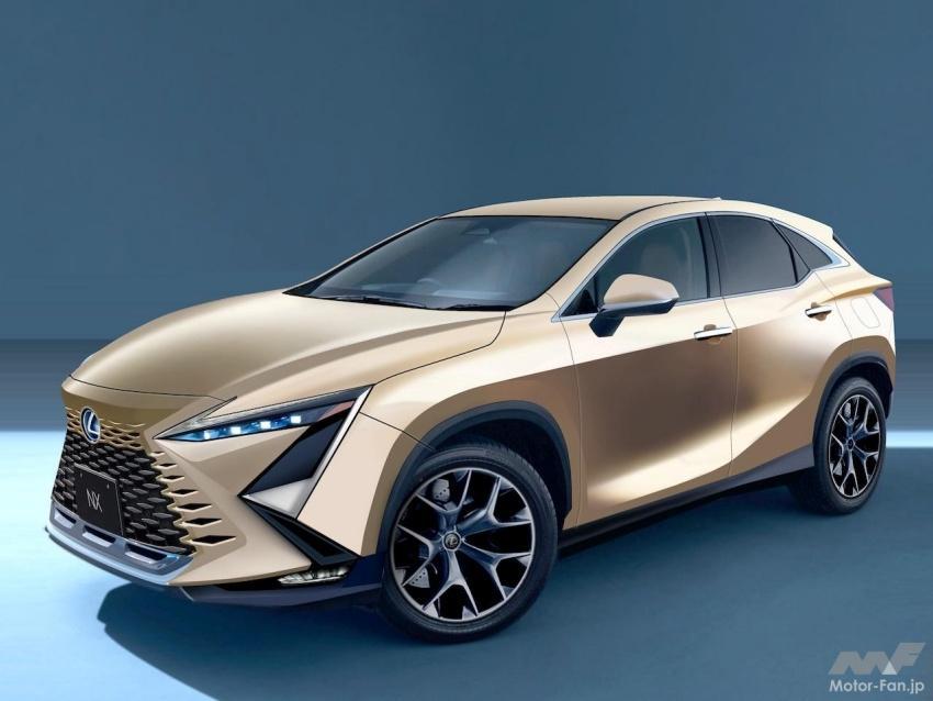 日媒稱 Lexus NX 將於今年迎來重大升級，換上新式樣外型。圖為預想圖。