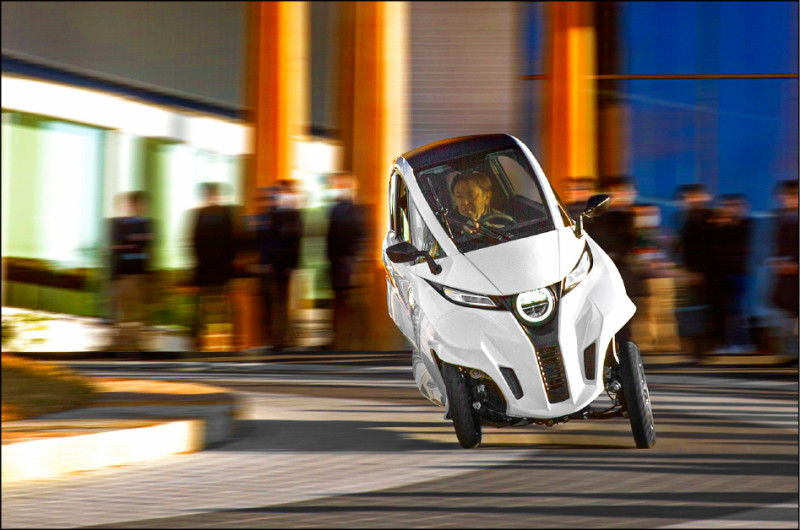 Lean3透過主動式車身傾角控制技術，行駛時可自動傾斜至最佳角度，實現機車般的靈活性與汽車的安定性。