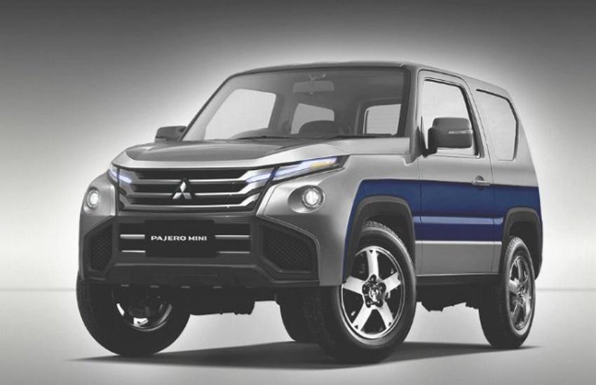 日媒指出三菱將復活 Pajero Mini，外型粗獷且有出色離地高度。圖為預想圖。