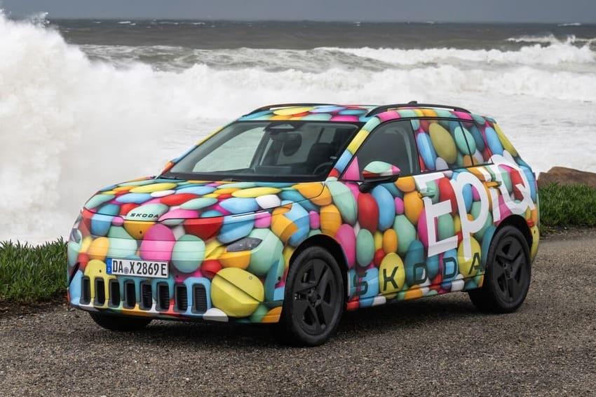 Skoda 首度公開 Epiq 全新純電休旅動力資訊。