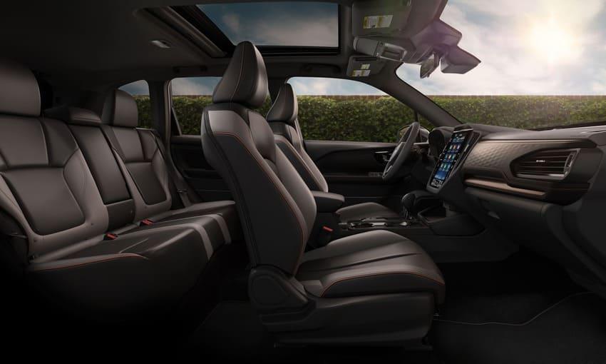 圖為 Forester Sport Onyx Edition 特仕版內裝。