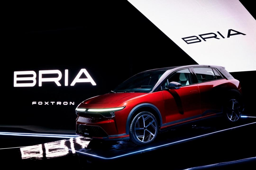 Foxtron推出的小型休旅Bria，入門車型不到90萬元。