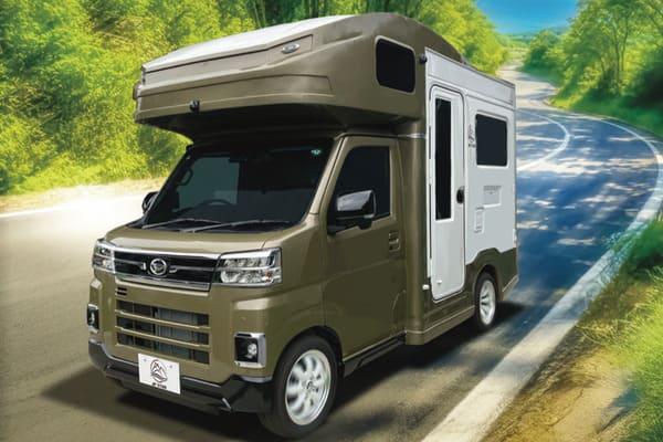 日系入門輕貨卡化身高級露營車！實用家電全都有 輕鬆樂享舒適車宿生活