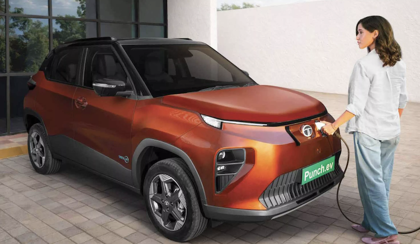 Tata Punch EV 充電時間從 20% 到 80% 需 26 分鐘。
