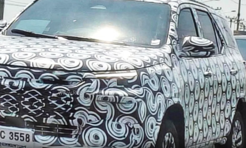 Toyota 新一代越野七人座休旅 Fortuner 測試車現身。