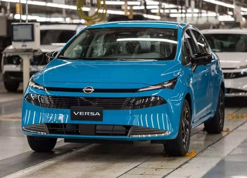 Nissan 宣布全新大改款 Versa 已從墨西哥工廠下線，預計近期便會正式發表。