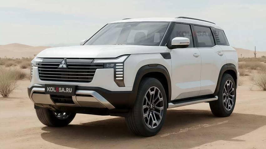 新世代 Pajero 預想造型曝光。（圖片來源：Kolesa.ru）
