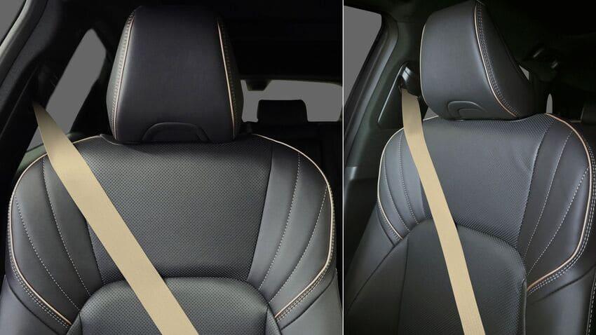 安全帶也提供多種色彩可選。