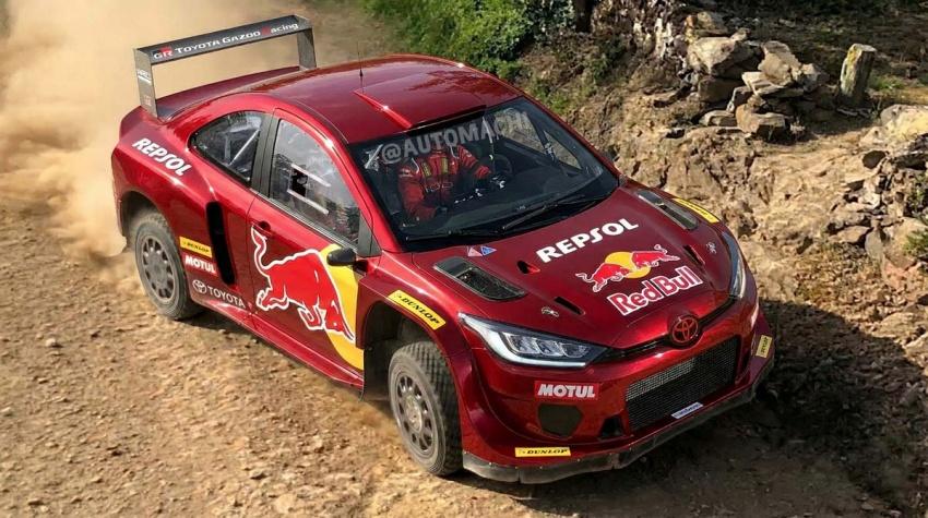 外媒以測試車還原實車外貌。圖為預想圖。