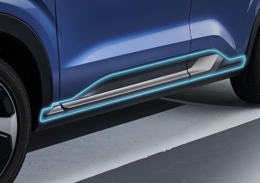 車側運動造型飾板