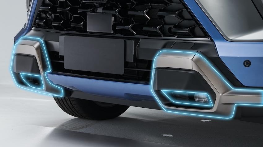 前保桿空力套件