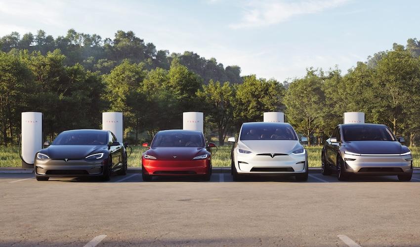 特斯拉要等到 3 月才會有大量到港的車輛交車。（圖片來源：特斯拉）