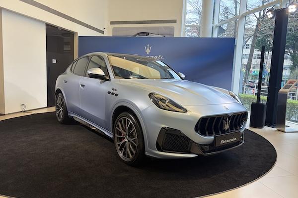 全台灣只有 1 台！瑪莎拉蒂訂製休旅搭專屬車色營造冷冽氛圍
